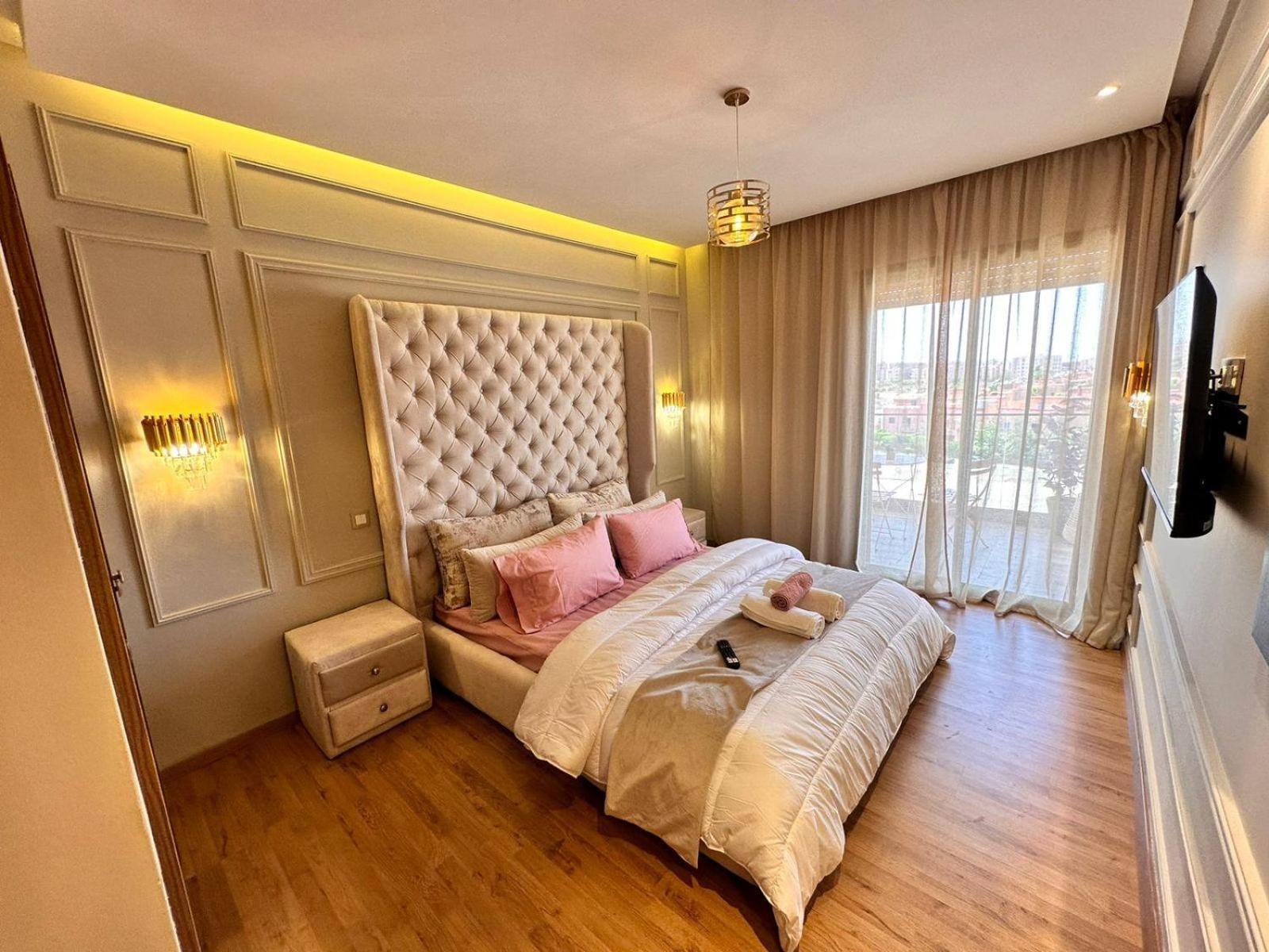 Appartement Luxueux Avec Piscine 10 Minutes Du Centre Ville Marrakesh Extérieur photo