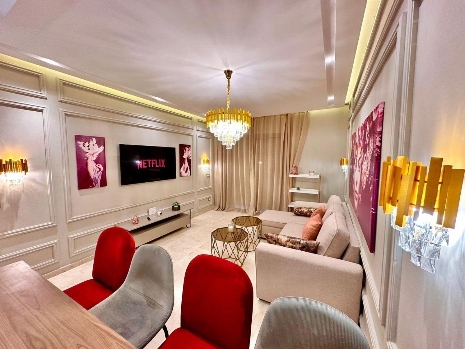 Appartement Luxueux Avec Piscine 10 Minutes Du Centre Ville Marrakesh Extérieur photo