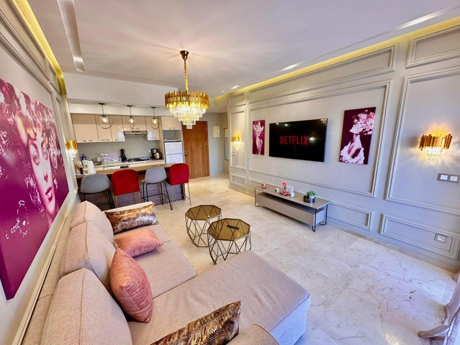 Appartement Luxueux Avec Piscine 10 Minutes Du Centre Ville Marrakesh Extérieur photo